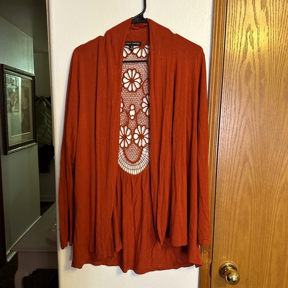 Nice sweater.